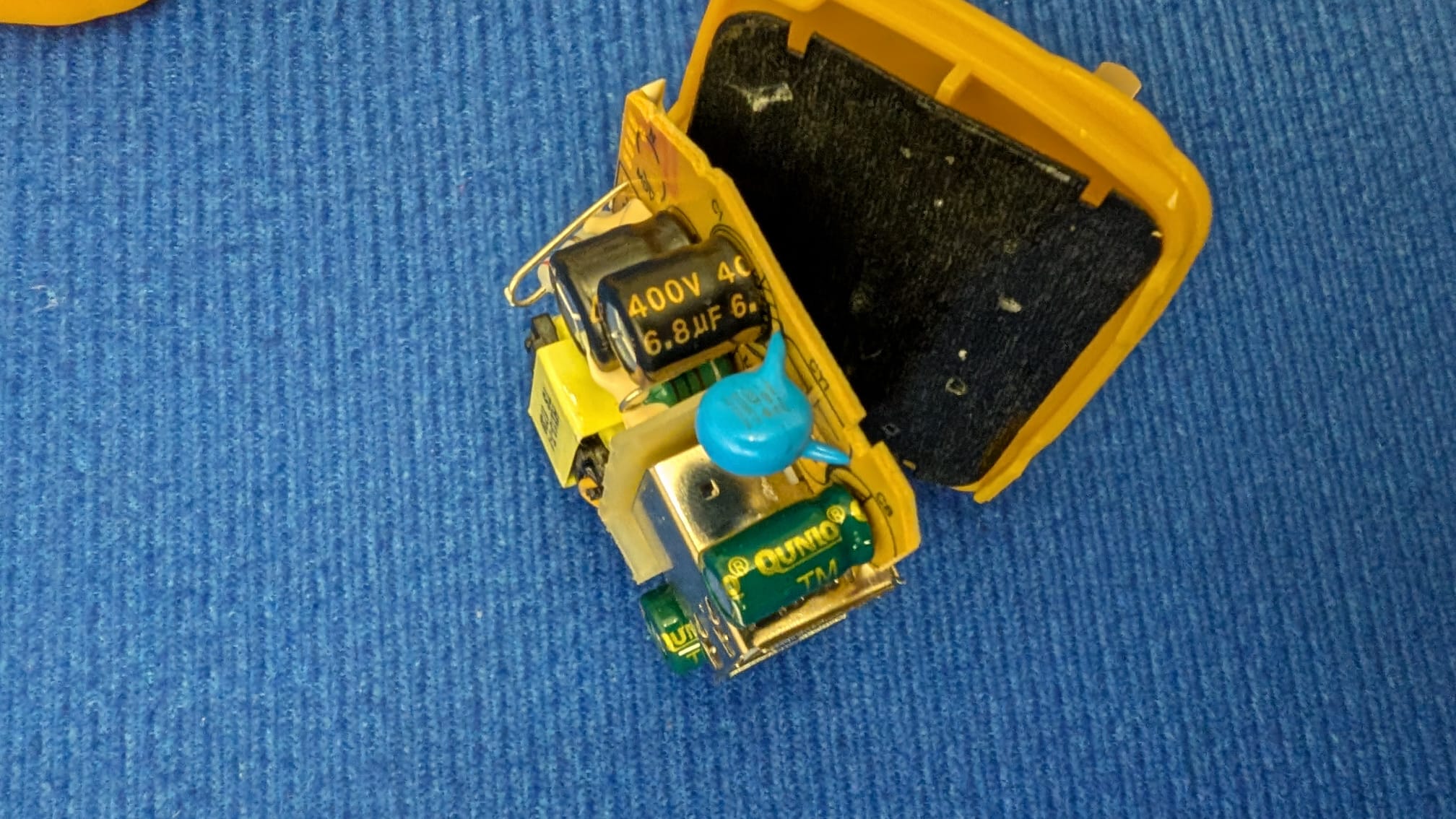 USB PSU mod to remove mains-borne hum